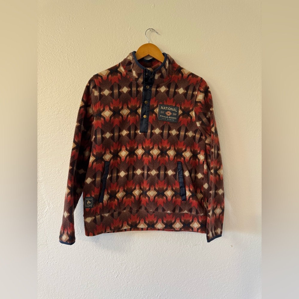 Pro Rodeo Fleece Pullover, Multi Colored, Size Medium - Picture 11 of 11